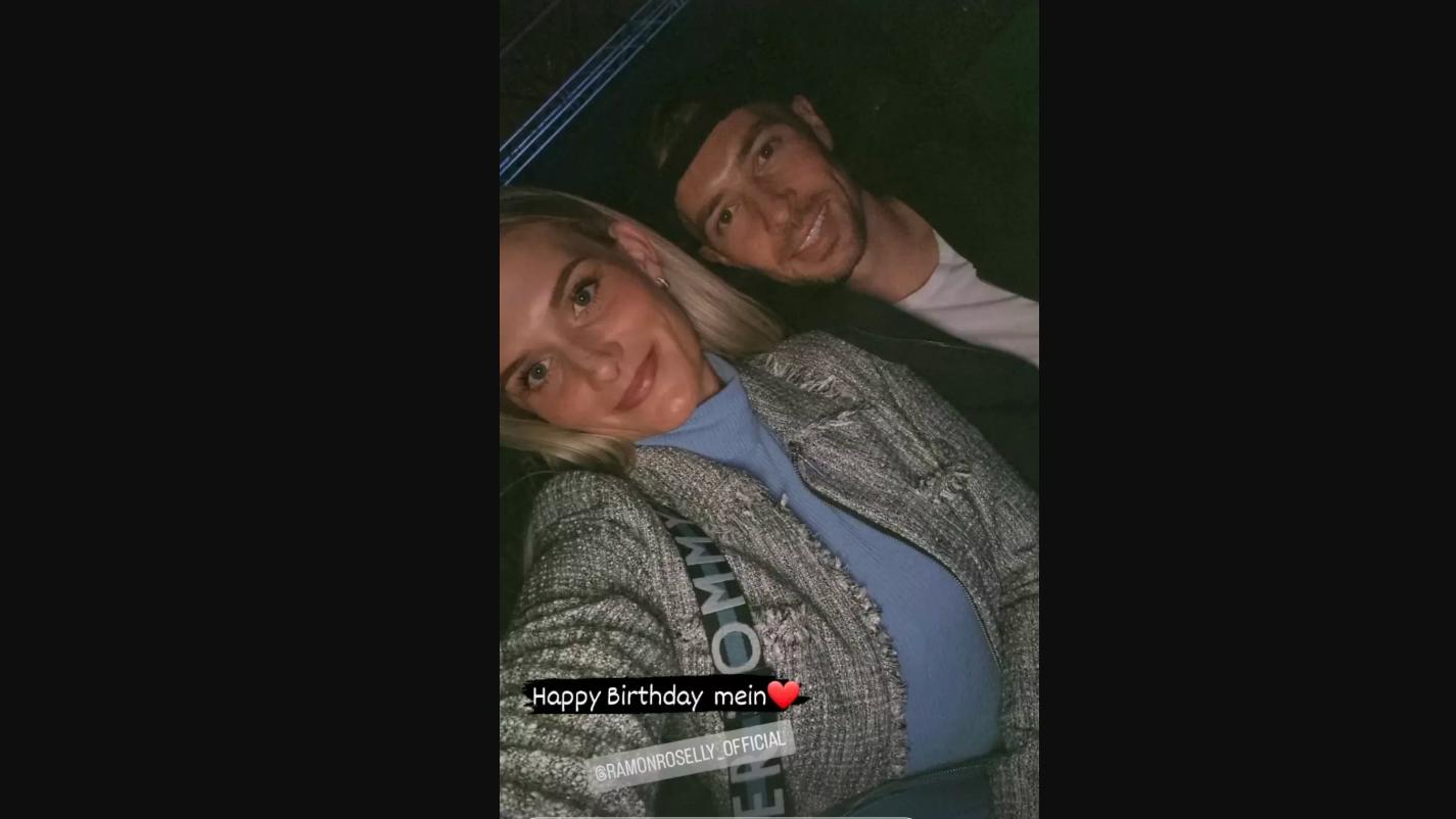 Absage: Vanessa Mai kann nicht auf Schalke auftreten Ramon Roselly mit seiner Freundin Lorena