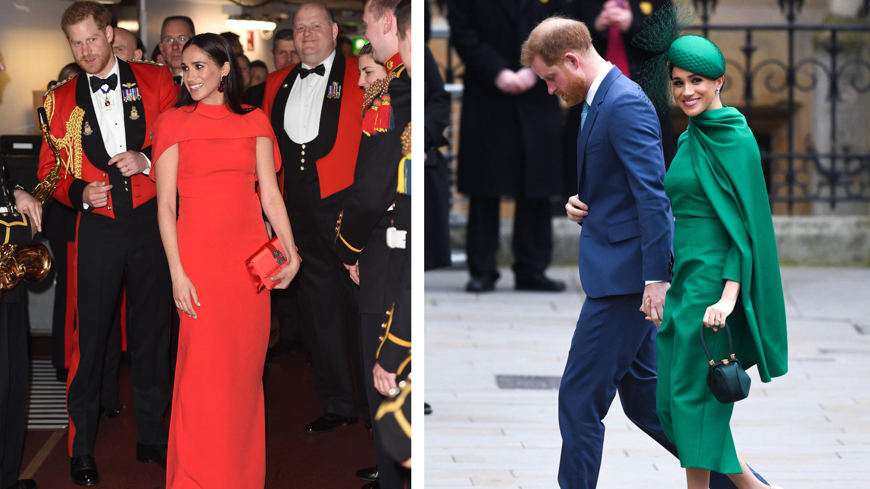 Was stimmt denn jetzt?! Fünf widersprüchliche Aussagen von Harry & Meghan, die stutzig machen Herzogin Meghan griff nicht nur einmal auf knallige Farben zurück.