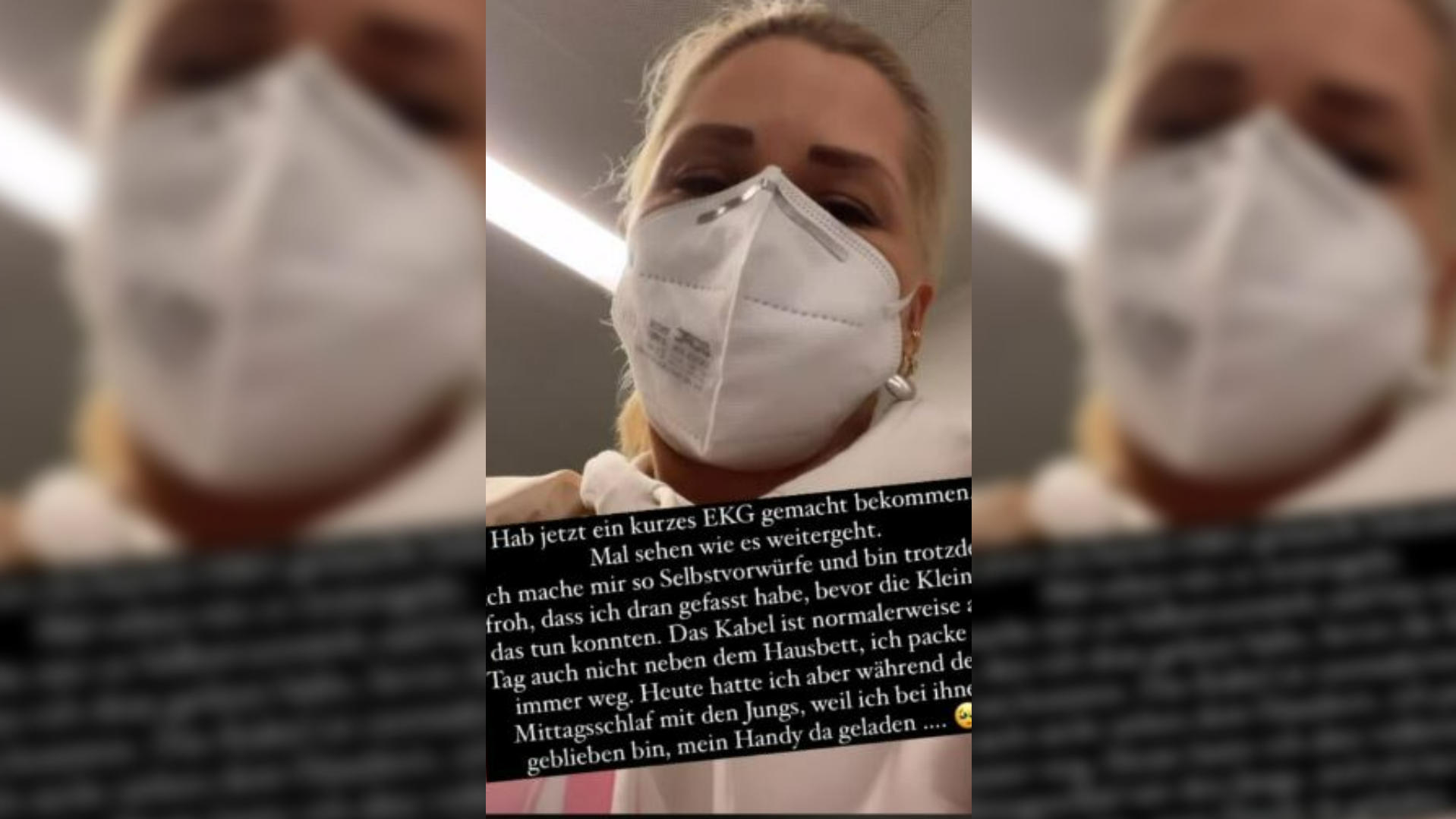 Autsch! Tanja Szewczenko hatte einen schlimmen Unfall in den eigenen vier Wänden Tanja Szewczenko meldet sich aus der Notaufnahme