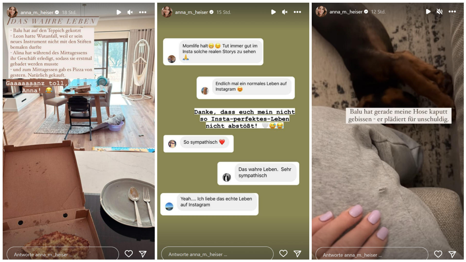 Pietro Lombardi bereut seine Ferrari-Protzerei: "Muss es keinem mehr beweisen" Anna Heiser gibt auf Instagram einen Blick hinter die Kulissen ihres Familienalltags. Und erntet viel Zuspruch für so viel Ehrlichkeit.