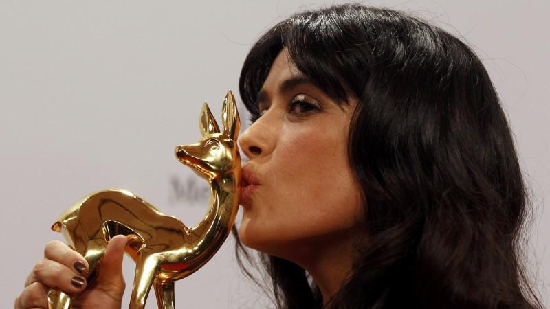 Ein Bambi für Salma Hayek Ein Bambi für Salma Hayek