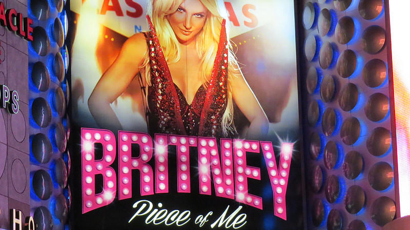 Britney Spears: Klamotten-Trick gegen lästige Paparazzi 'Britney: Piece of Me' Show in Las Vegas