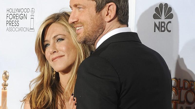 Aniston und Butler knutschen wieder Aniston und Butler knutschen wieder