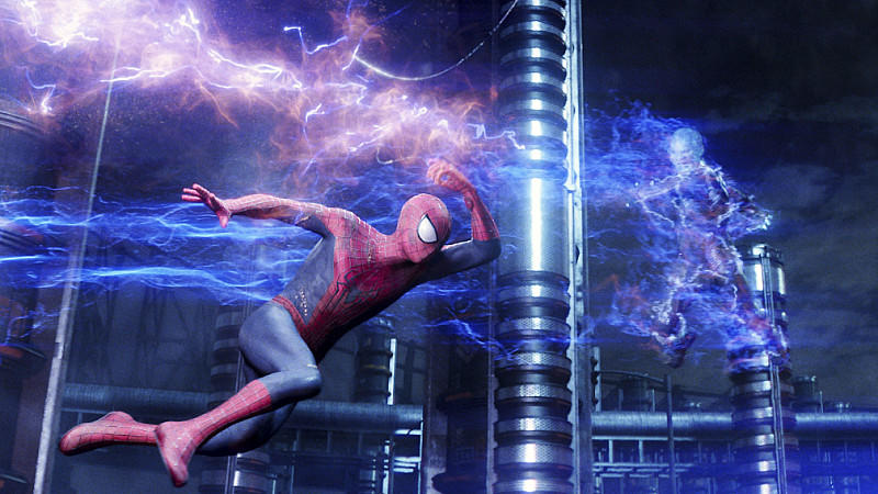 The Amazing Spider-Man 2 - Rise of Electro: Andrew Garfield & Emma Stone wagen sich wieder ins Spinnennetz Andrew Garfield als Spider-Man