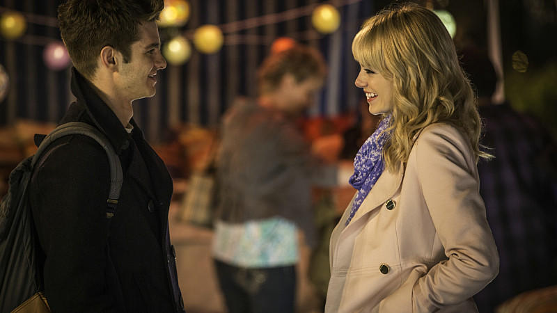 The Amazing Spider-Man 2 - Rise of Electro: Andrew Garfield & Emma Stone wagen sich wieder ins Spinnennetz Andrew Garfield und Emma Stone