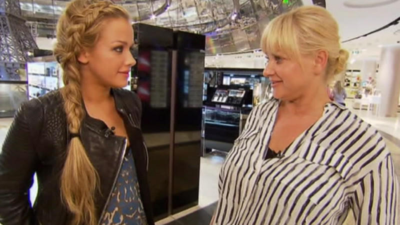 Kim Gloss verpasst ihrer Mutter ein Umstyling Kim Gloss und ihre Mutter Agnes nach dem Um-Styling