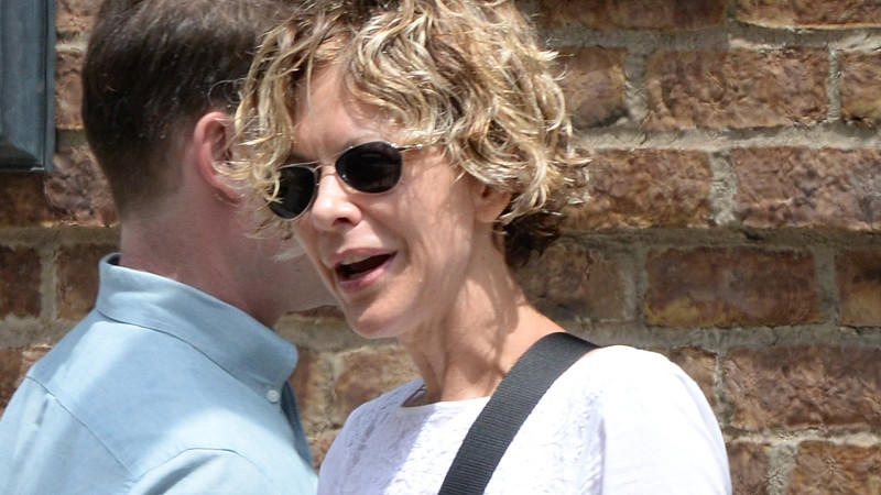 Meg Ryan ist erschreckend abgemagert Meg Ryan in New York