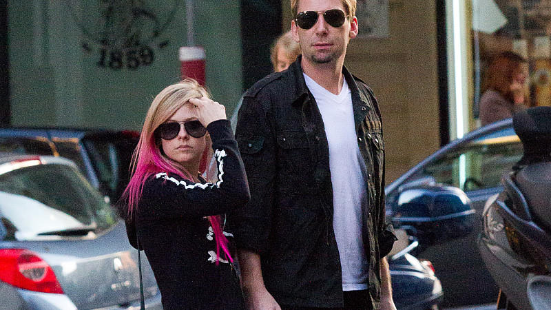 Ist die Ehe von Avril Lavigne & Chad Kroeger schon am Ende? Avril Lavigne und Chad Kroeger: Ehekrise