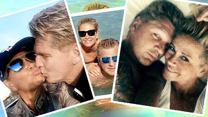 Claudia Effenberg & Stefan Effenberg geben ihrer Beziehung eine zweite Chance Claudia und Stefen Effenberg im Urlaub.