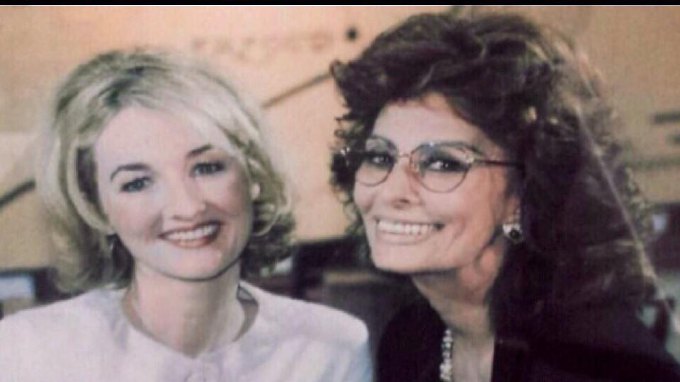 Frauke Ludowig im Interview mit Sophia Loren: Ist sie wirklich so eine Diva? Frauke Ludowig und Sophia Loren