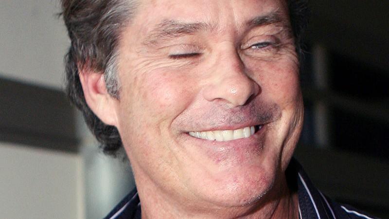 David Hasselhoff: Blau in die Klinik! David Hasselhoff: Blau in die Klinik!