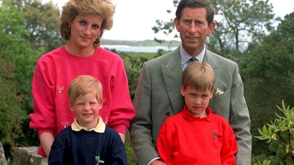 Geburtstag von Lady Diana: Die 'Königin der Herzen' lebt in Prinz William, Prinz Harry und Charlotte ewig weiter Diana, Charles, William und Harry