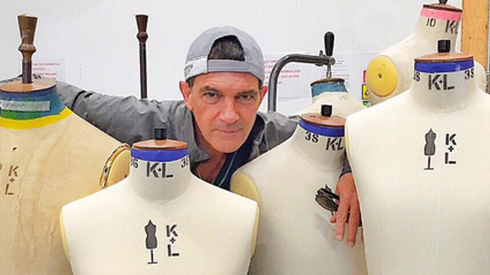 Antonio Banderas ist jetzt Mode-Student Antonio Banderas ist jetzt Mode-Student
