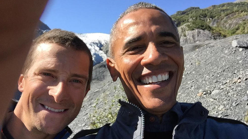 Barack Obama: Schnappschüsse vom Survival-Trip Barack Obama: Schnappschüsse vom Survival-Trip