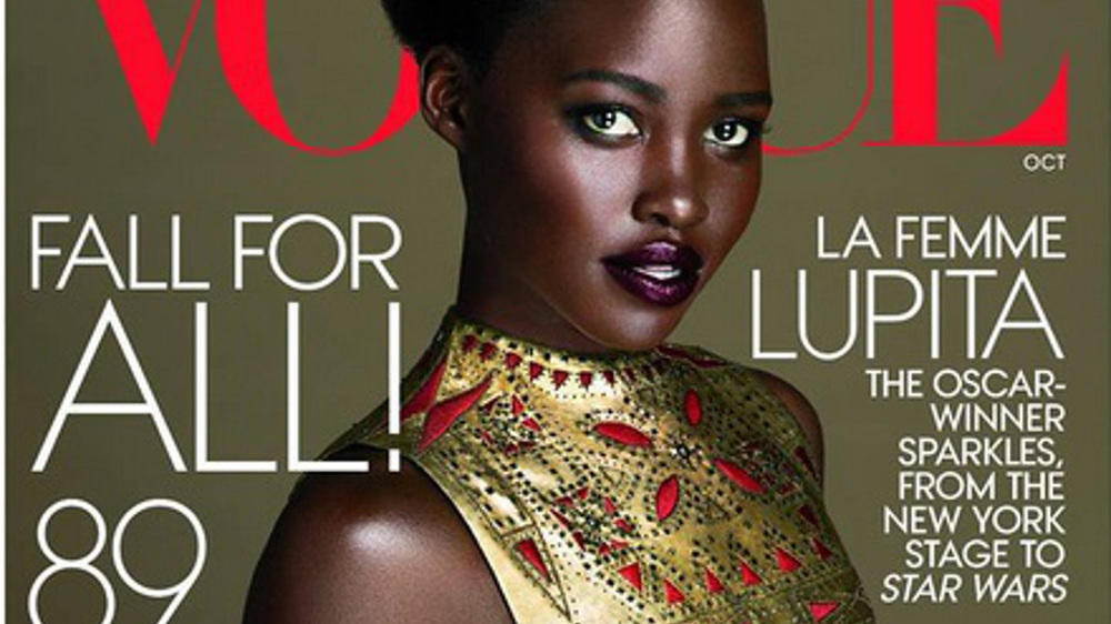 Lupita Nyong'o: Zum zweiten Mal auf dem "Vogue"-Cover Lupita Nyong'o: Zum zweiten Mal auf dem "Vogue"-Cover