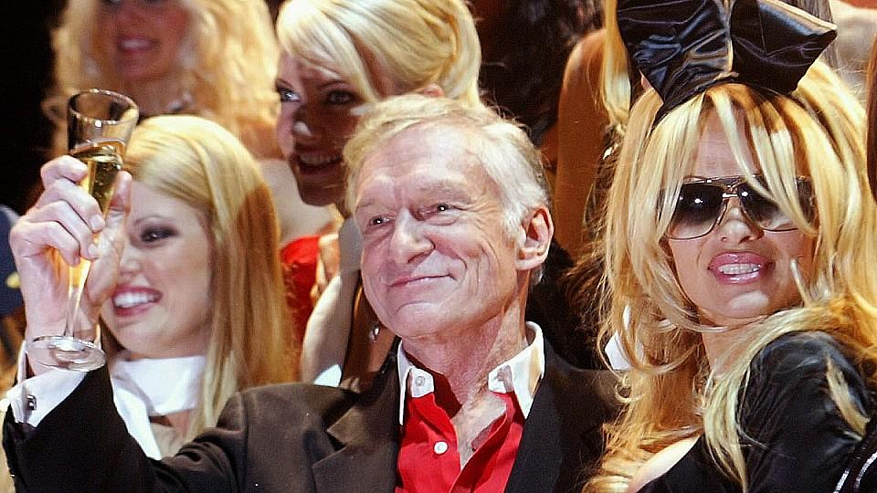 "Playboy"-Villa nur noch ein "Heim für alte Leute"? Hugh Hefner und Pamela Anderson