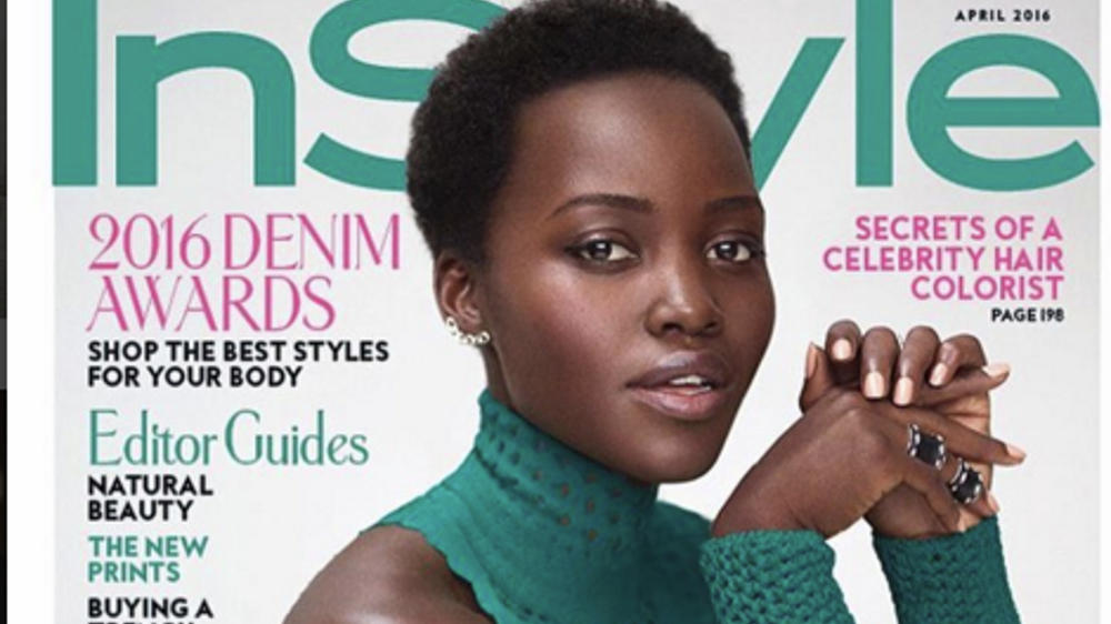 Lupita Nyong'o: Glatze nur aus Spaß Lupita Nyong'o: Glatze nur aus Spaß