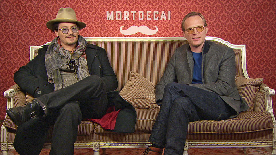 Amber Heard und Johnny Depp im Rosenkrieg: Was Vanessa Paradis, Paul Bettany, Mickey Rourke und Co. Dazu sagen In 'Mortdecai' spielten Johnny Depp und Paul Bettany zusammen