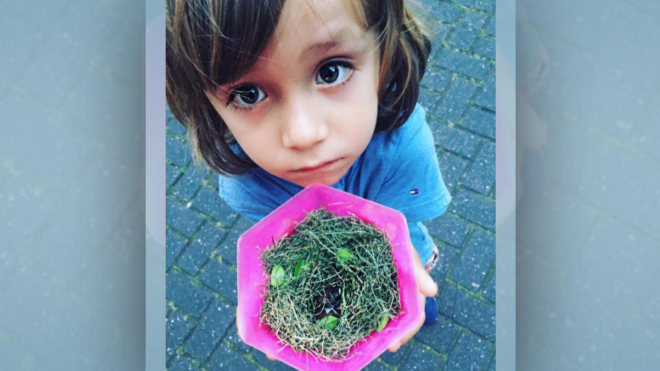 Verona Pooth und ihr Sohn Rocco retten einem Vögelchen das Leben So rettete Veronas Sohn Rocco Pooth ein Vogelbaby