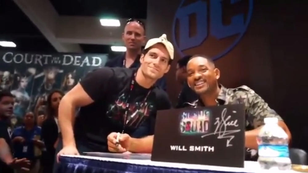 Comic-Con 2016: Henry Cavill führt Will Smith an der Nase herum Henry Cavill veräppelt Will Smith auf der Comic-Con