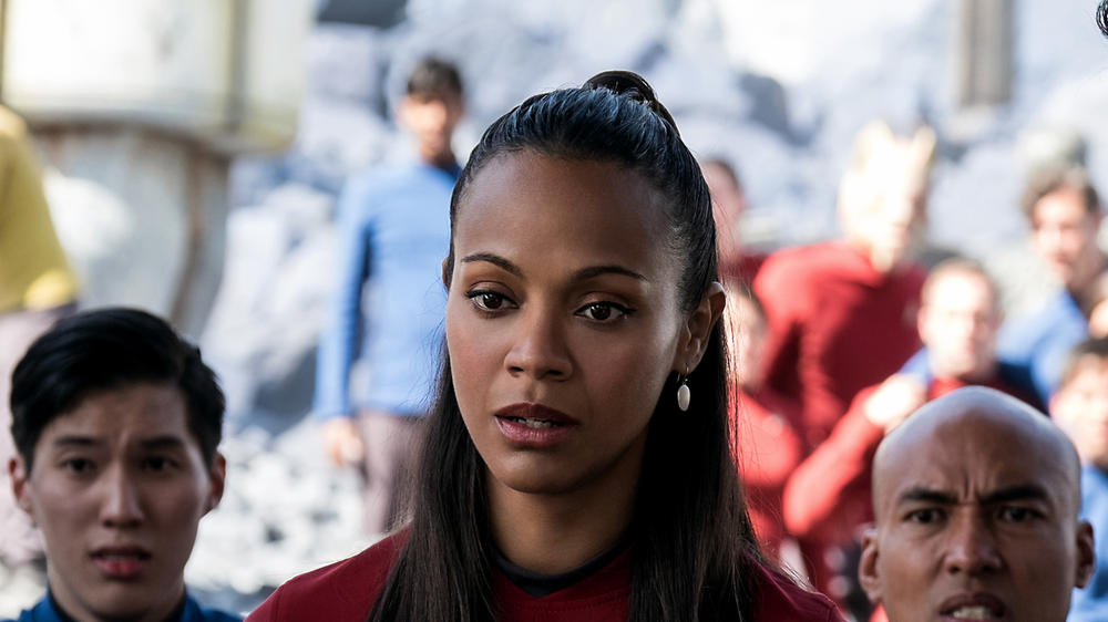 'Star Trek Beyond'-Star Zoe Saldana beschreibt die Entwicklung ihrer Filmrolle der Uhura Zoe Saldana: "Liebe am Arbeitsplatz ist auch im Weltall ein Problem"