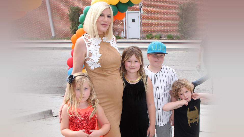 Tori Spelling: Ihr Babybauch wächst und wächst... Tori Spelling