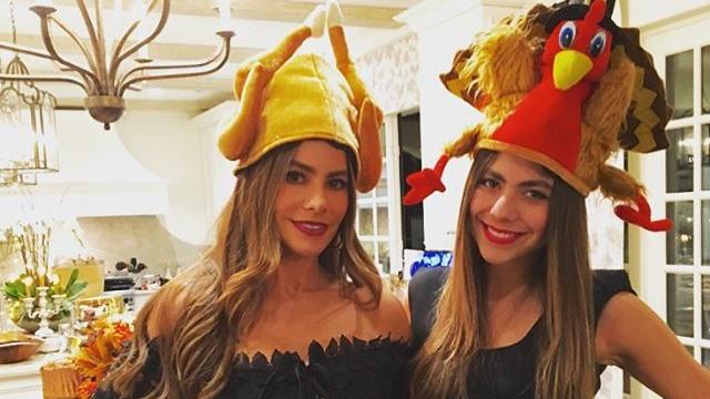 Thanksgiving: So skurril feierten die Stars! Sofia Vergara