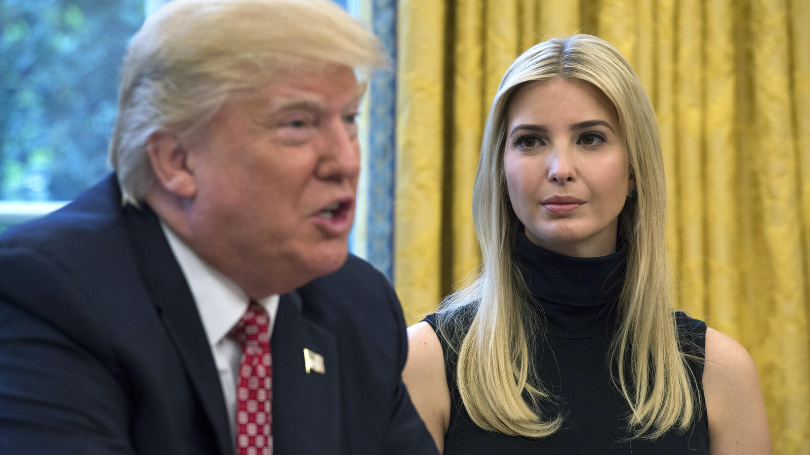 'First Daughter' hält Berlin in Atem: Ivanka Trump trifft Angela Merkel US-Präsident Donald Trump und Ivanka