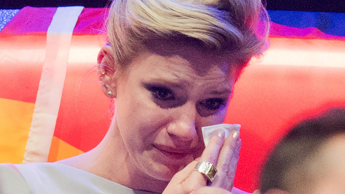 Vorletzter Platz beim ESC: So reagierte Levina Levina aus Deutschland ist bestürzt über den Punktestand im Finale des 62. Eurovision Song Contest (ESC) am 13.05.2017 in Kiew (Ukraine). Die ukrainische Hauptstadt Kiew ist der diesjährige Austragungsort für den Eurovision Song Contest (ESC) mit dem