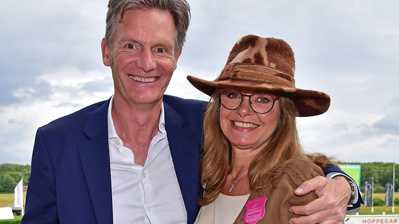 Maren Gilzer: Dank ihres Hundes ist sie frisch verliebt Maren Gilzer mit ihrer neuen Liebe Harry Kuhlmann