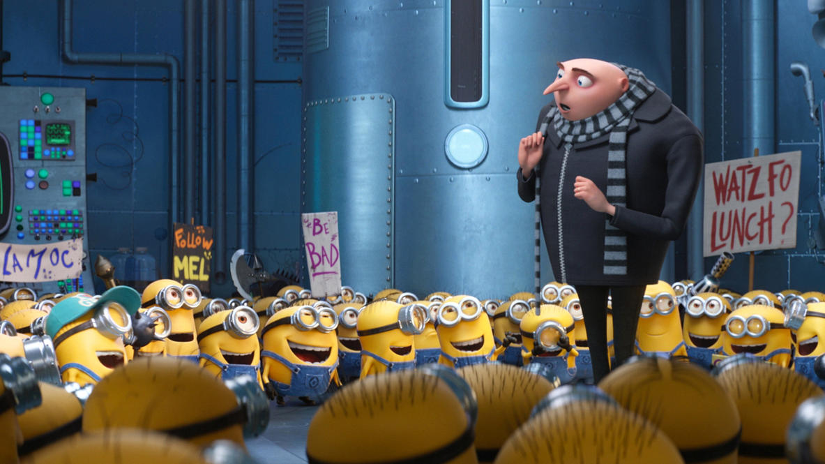 'Ich - Einfach unverbesserlich 3': Können die Minions weiter überzeugen? Szene des Films "Ich - Einfach unverbesserlich 3" (undatierte Filmszene). Der Film kommt am 6. Juli 2017 in die Kinos. (zu dpa-Kinostarts vom 29.06.2017) ACHTUNG: Verwendung nur für redaktionelle Zwecke im Zusammenhang mit der Berichterstat