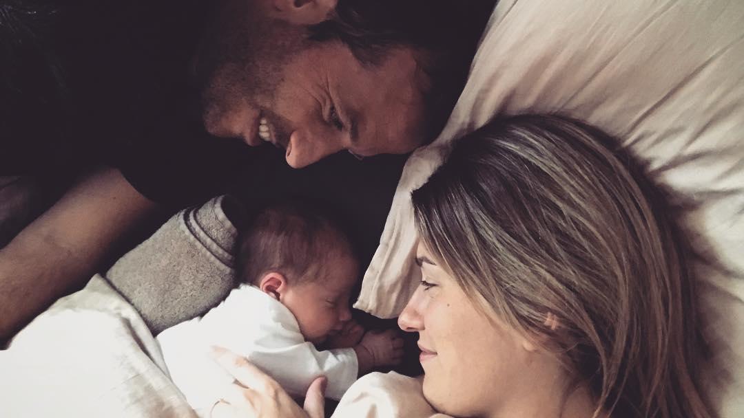 Süßes Baby-Workout von Rafael van der Vaarts Estavana Rafael und Estavana sind überglücklich.