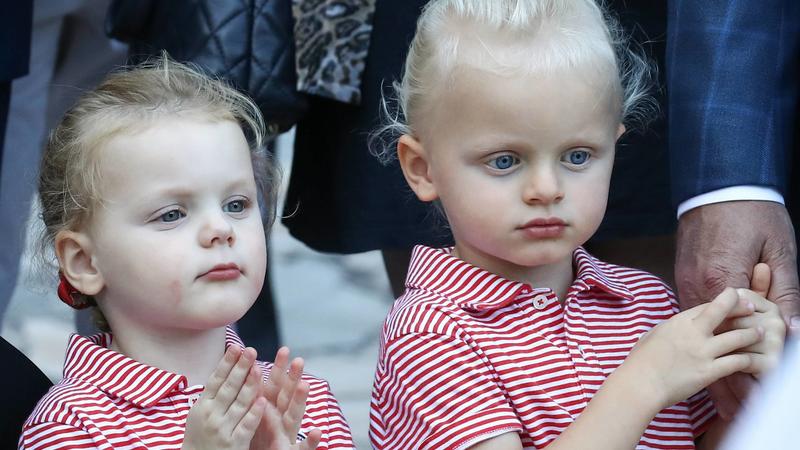 Wie süß! Monaco-Zwillinge Gabriella und Jacques bezaubern im Partner-Look Gabriella und Jaques von Monaco.