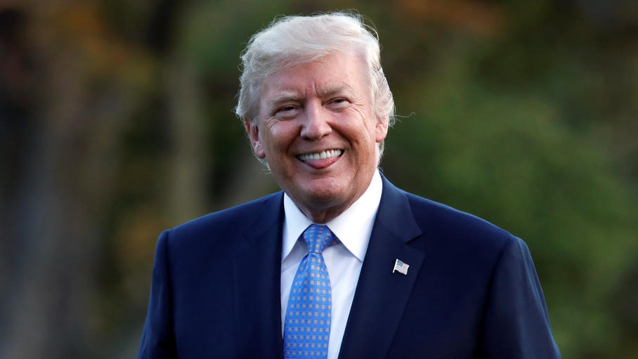 Donald Trump: Seltenes Familienfoto - Osterfeier mit fünf Enkelkindern Der ehemalige Präsident der vereinigten Staaten hat Ostern mit seiner Familie in Florida verbracht.