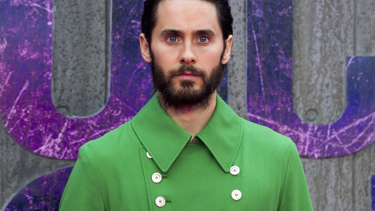 Jared Leto soll 'Playboy'-Gründer Hugh Hefner in neuem Biopic spielen ARCHIV - Schauspieler Jared Leto kommt am 03.08.2016 zur Europa-Premiere des Films 'Suicide Squad' in London (Großbritannien). (zu dpa «Neues aus Hollywood» vom 04.10.2017) Foto: Will Oliver/EPA/dpa +++(c) dpa - Bildfunk+++