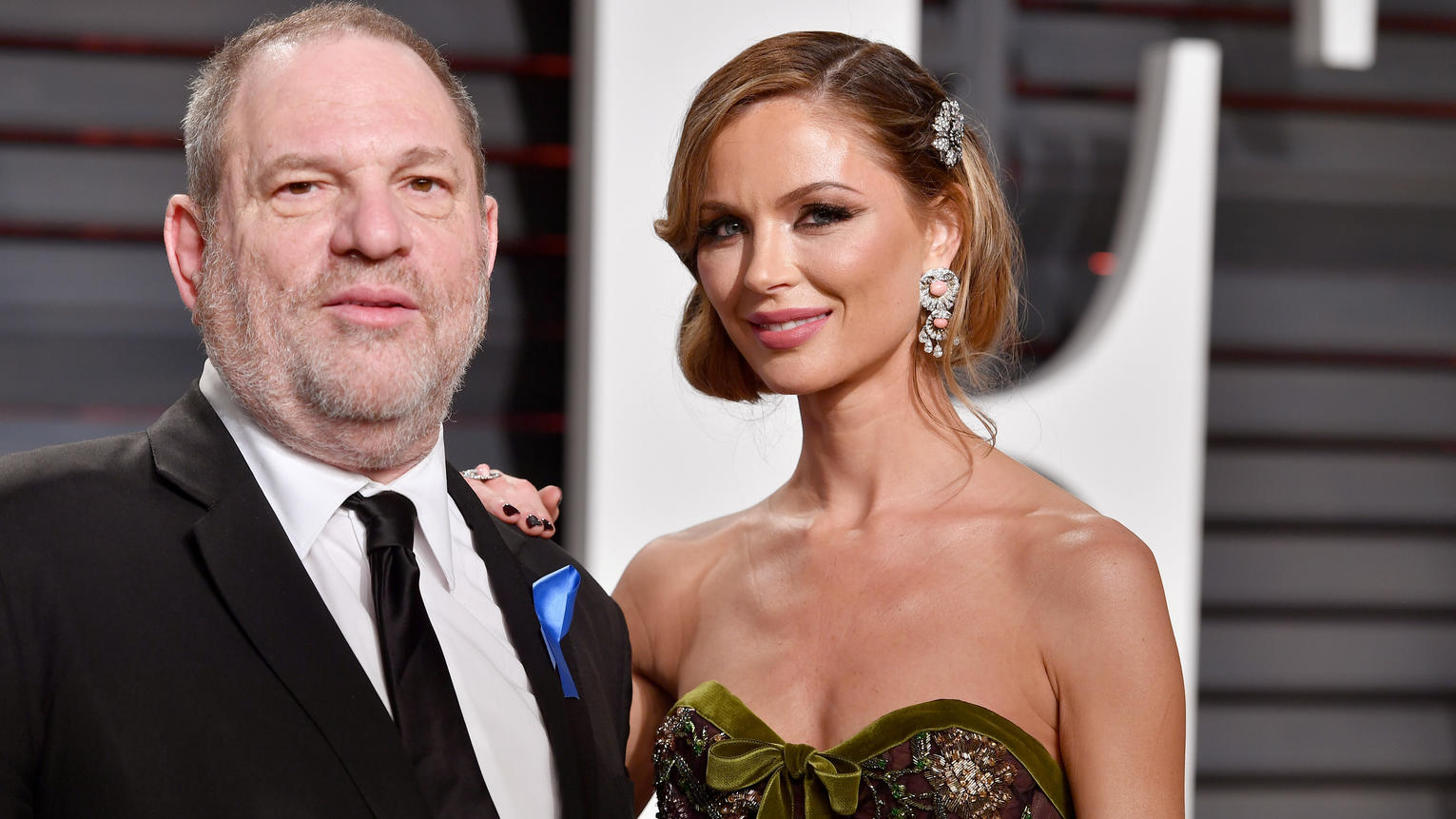 Sex-Skandal um Harvey Weinstein: Der Filmproduzent gelobt Besserung Harvey Weinstein und Gattin Georgina Chapman