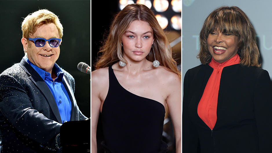 Künstlernamen der Promis: So heißen Elton John, Gigi Hadid, Tina Turner & Co. wirklich Heißen eigentlich ganz anders: Elton John, Gigi Hadid und Tina Turner
