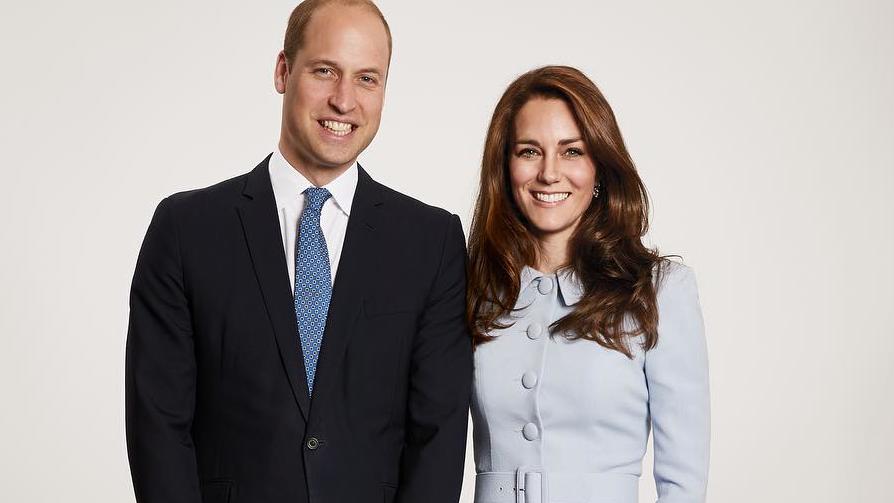 William und Kate auf dem offiziellen Weihnachts