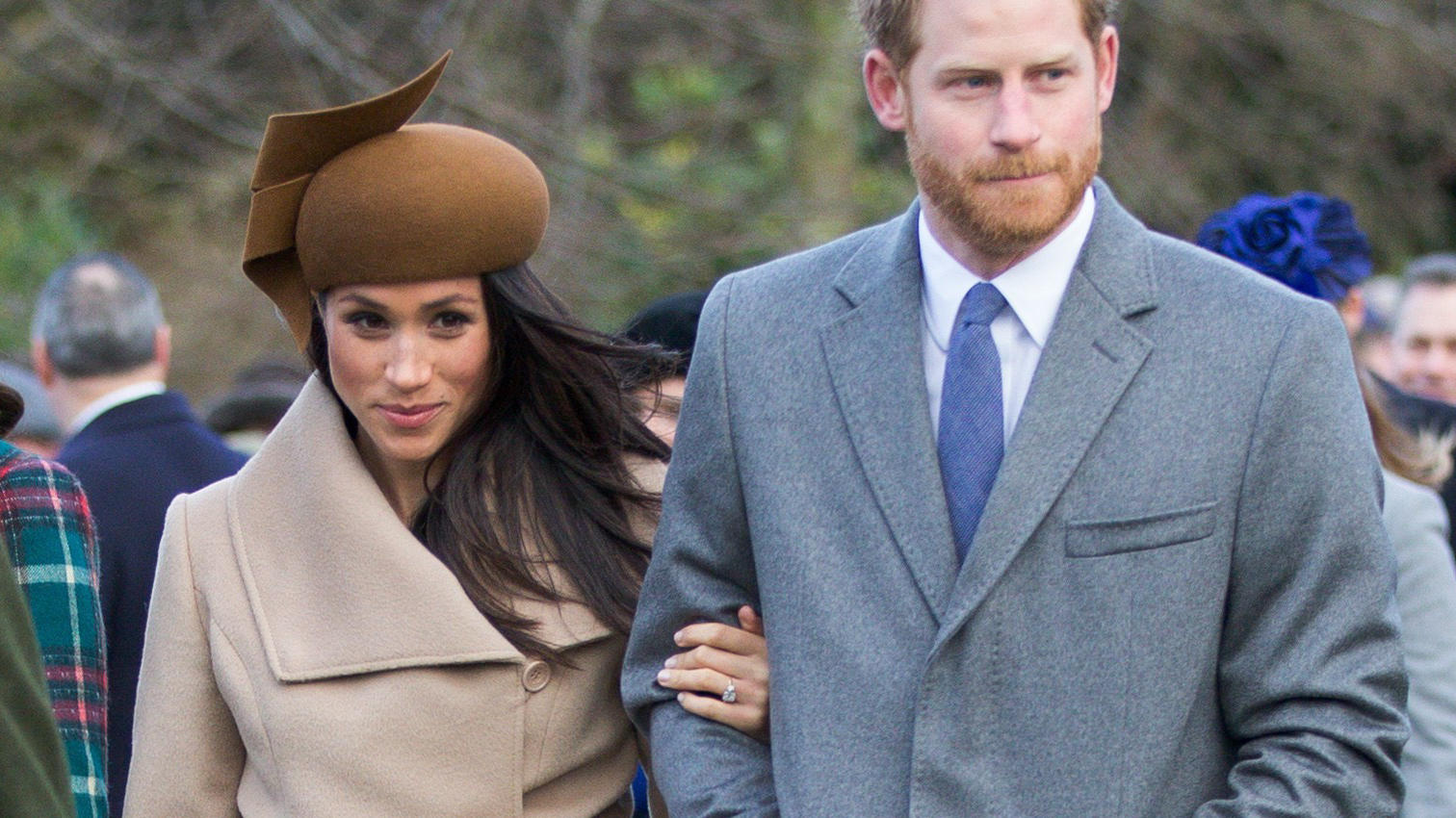 Das gab es noch nie! Der Royal-Hype um Meghan Markle UK PAPERS/WEB OUTThe Duke and Duchess of Cambridge, Meghan Markle and Prince Harry and other members of the Royal Family at the Christmas Day morning church service at St Mary Magdalene Church in Sandringham, Norfolk, United Kingdom.