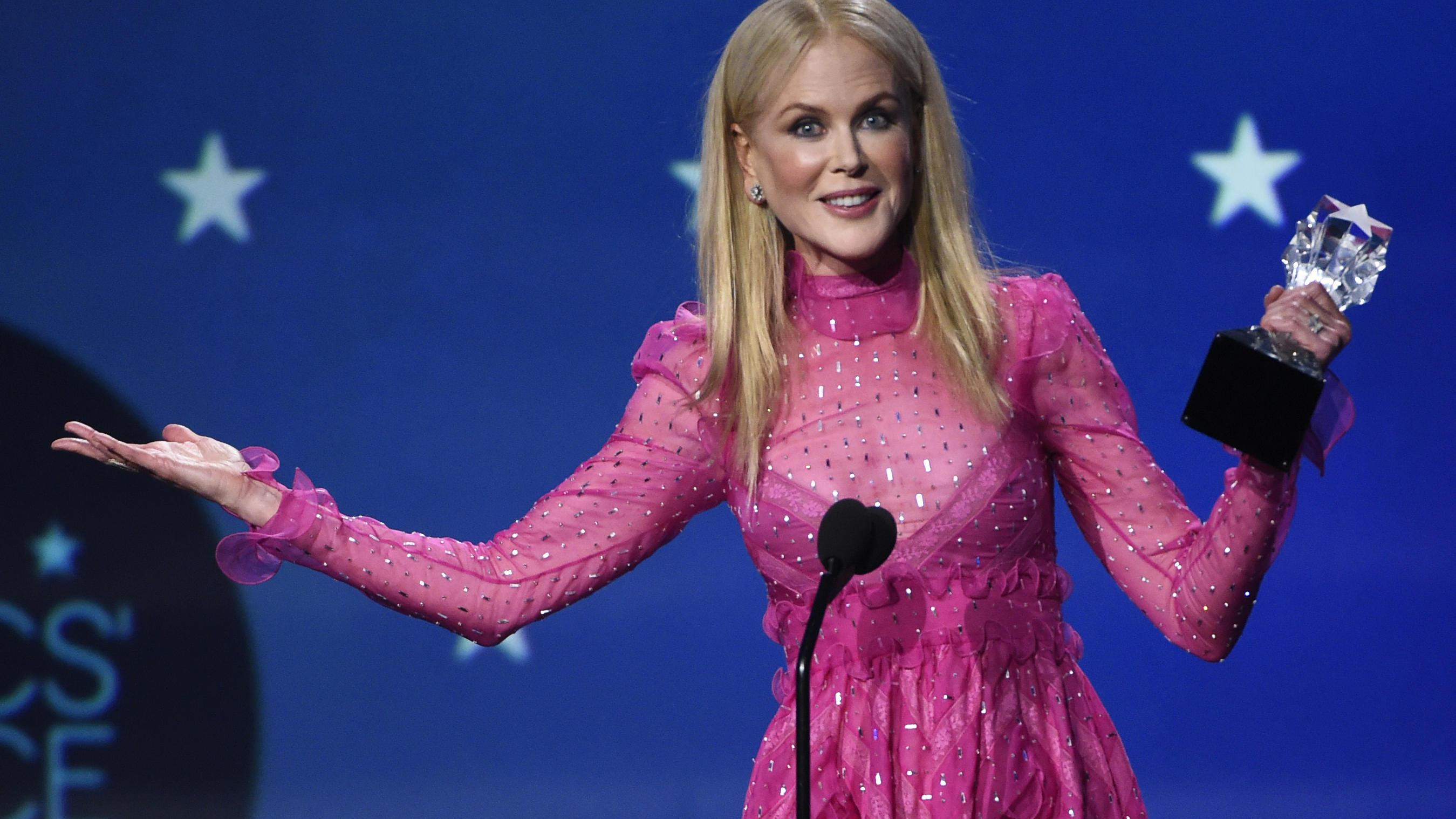 Critics' Choice Awards 2018: Diane Kruger nimmt Preis für Fatih Akins 'Aus dem Nichts' in Empfang Nicole Kidman sahnte bei den Critic's Choice Awards 2018 in der Kategorie 'Beste Schauspierlerin' ab.