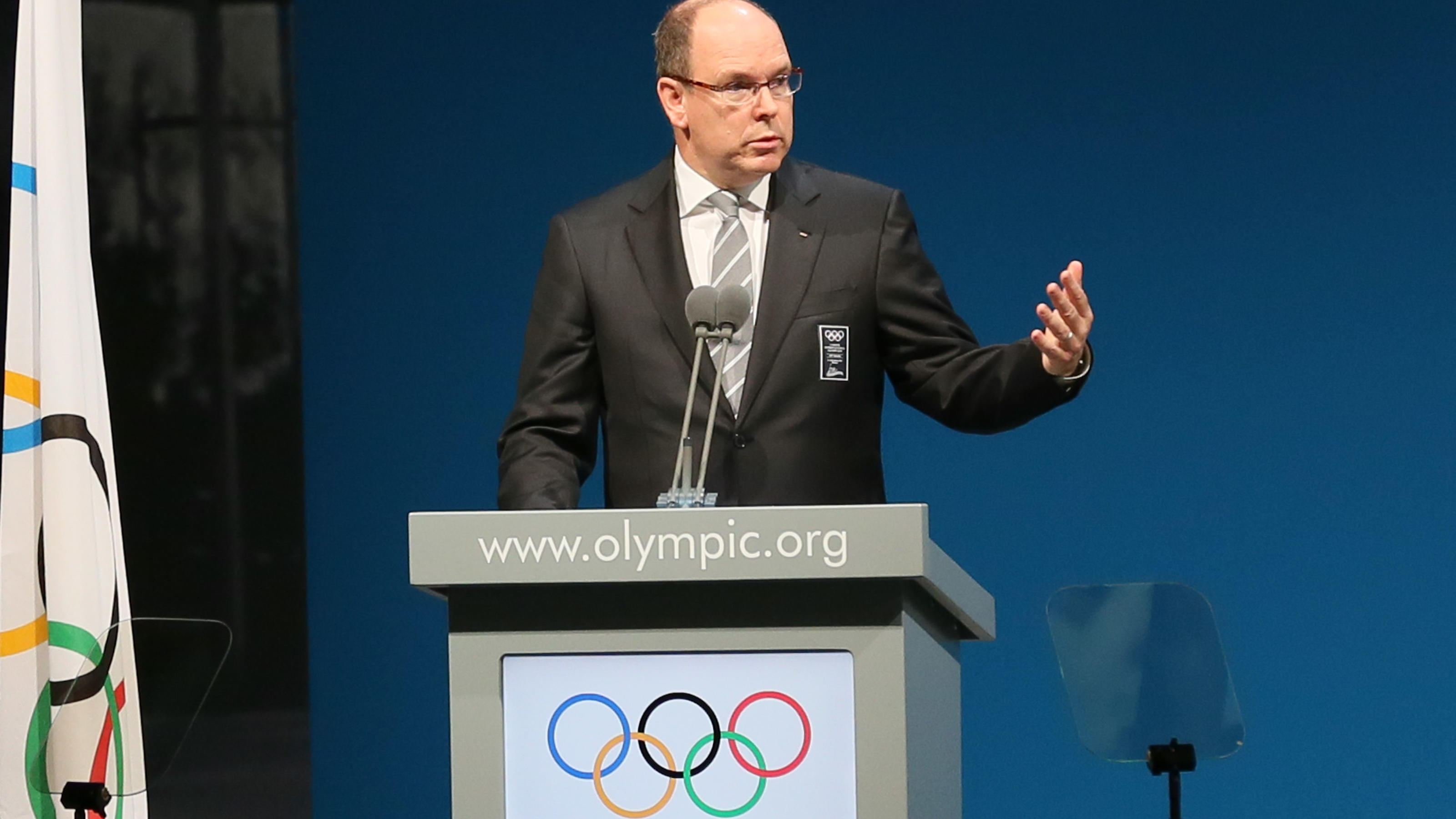 Fürst Albert II. von Monaco wird 60: Immer für eine Überraschung gut Fürst Albert II. bei der 127. IOC-Versammlung