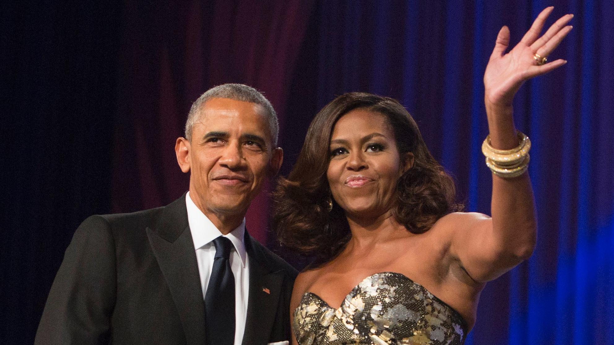 Michelle und Barack Obama freuen sich über die Geburt des kleinen Prinzen Die Obamas schicken Glückwünsche nach London zur Geburt des royalen Prinzen