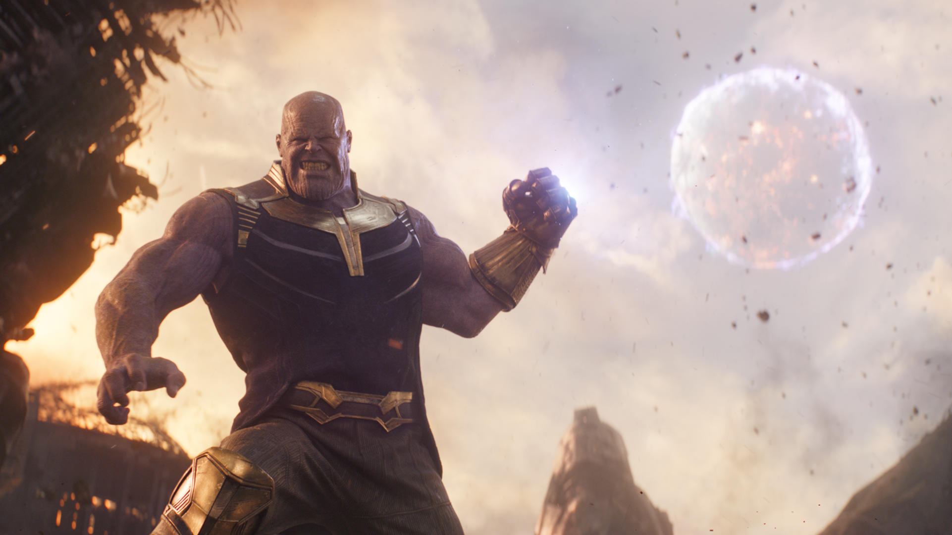 'Avengers: Infinity War' mit Robert Downey Jr. & Co.: Ist der Marvel-Film einen Kinobesuch wert? Thanos ist der stärkste Widersacher, mit denen es die Avengers bisher zu tun bekamen.