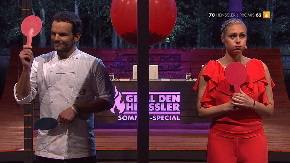 Große Überraschung in der letzten Competition Henssler und Moschner duellieren sich im Quiz-Duell
