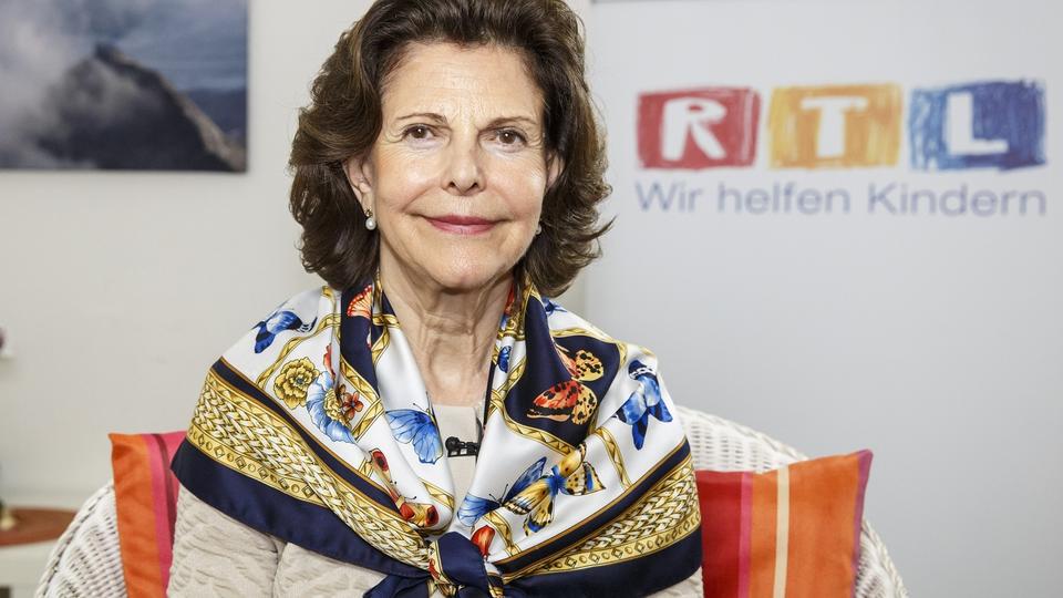 "RTL – Wir helfen Kindern" Königin Silvia von Schweden: Hilfe für Flüchtlingskinder