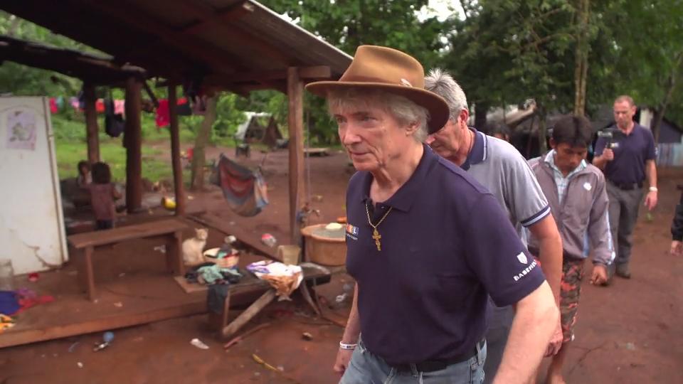 Projektpate von "Wir helfen Kindern" Peter Orloff baut eine Grundschule in Argentinien