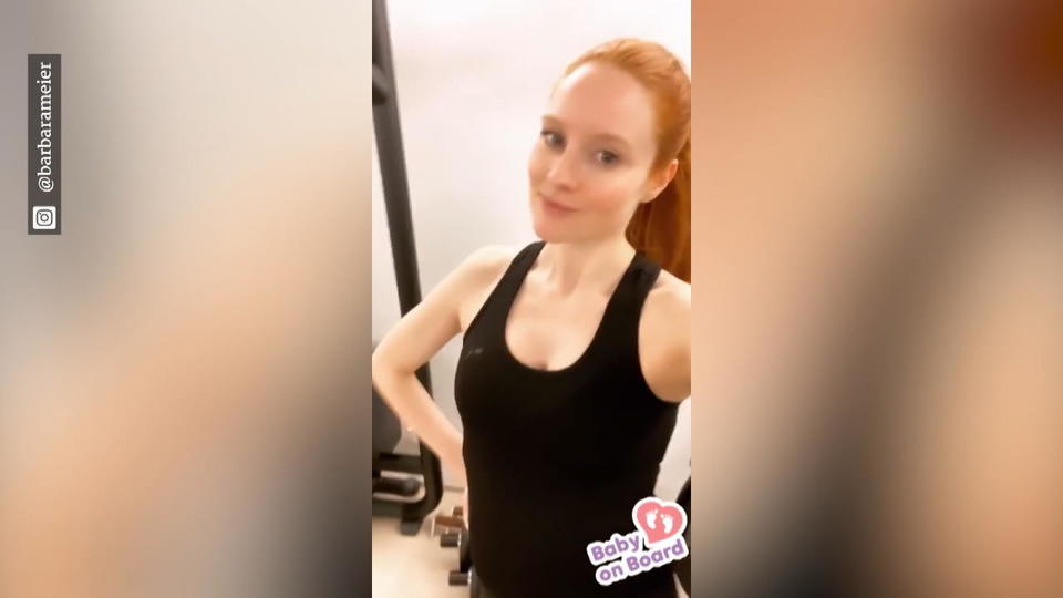 Eine Seltenheit Barbara Meier gibt Babybauch-Update