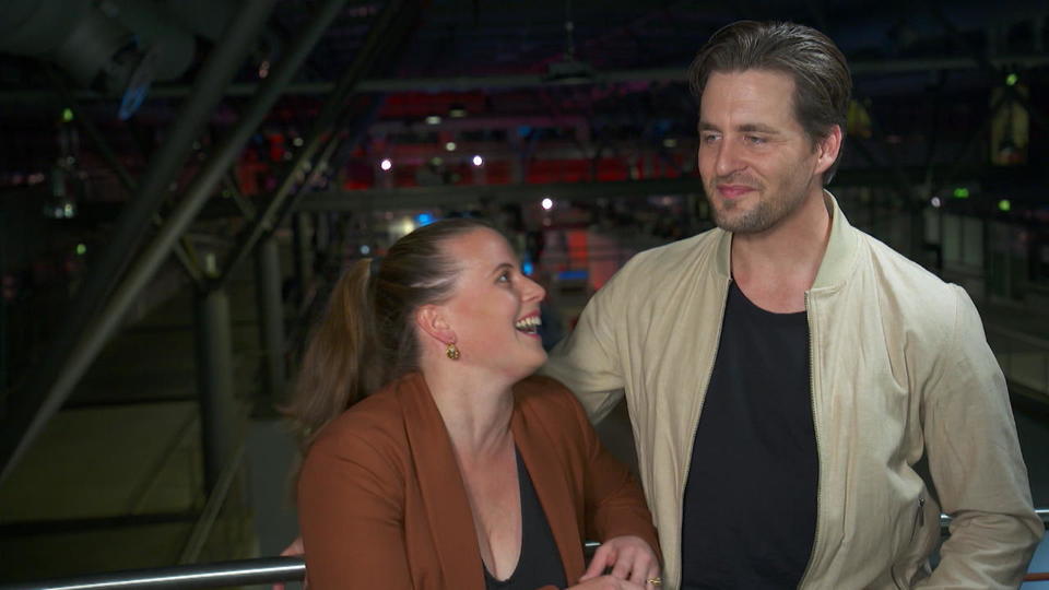Sie teilen eine Leidenschaft Liebesgeheimnis von Alexander Klaws und seiner Frau