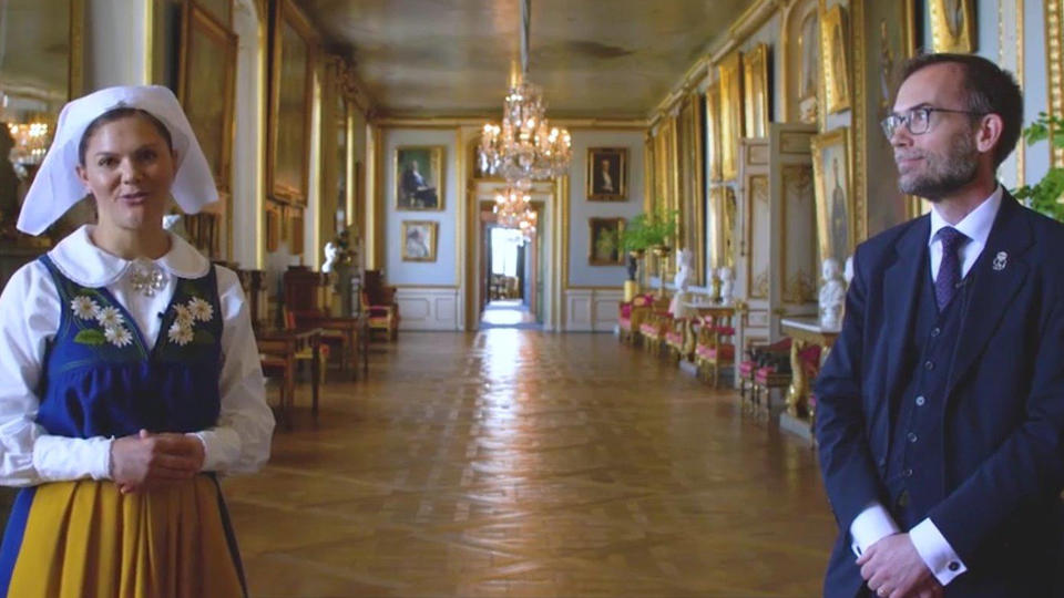 Virtuelle Room-Tour durch das schwedische Palast: Kronprinzessin Victoria zeigt den Fans ihr Schloss!