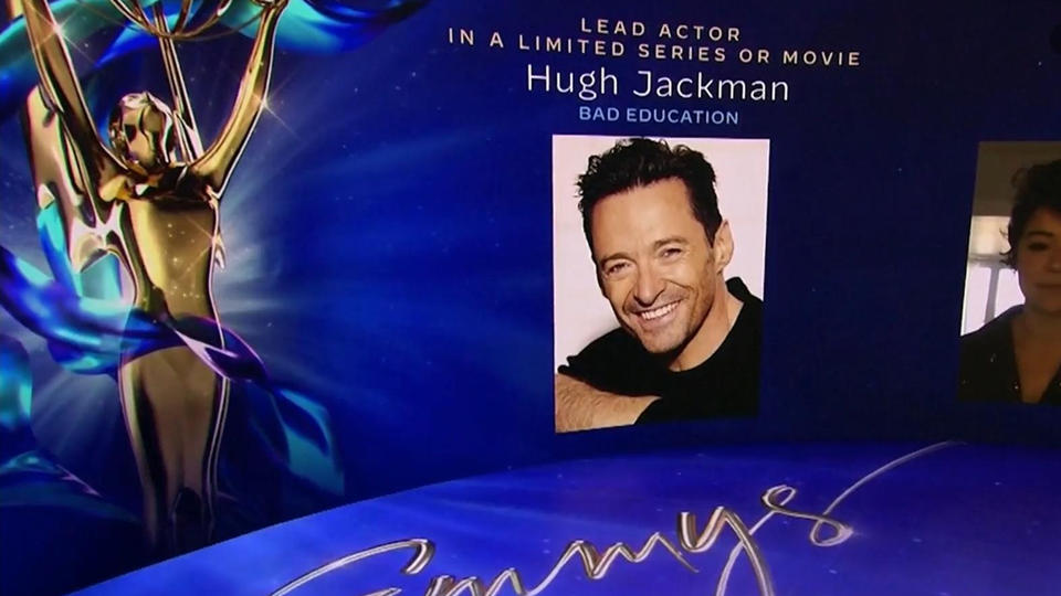 Wichtiger Filmoreis in Hollywood Hugh Jackson kann seine Emmy-Nominierung kaum fassen